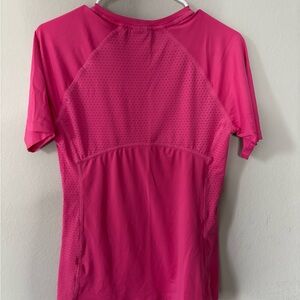 Women's Hot Pink Performance Short Sleeve Tee